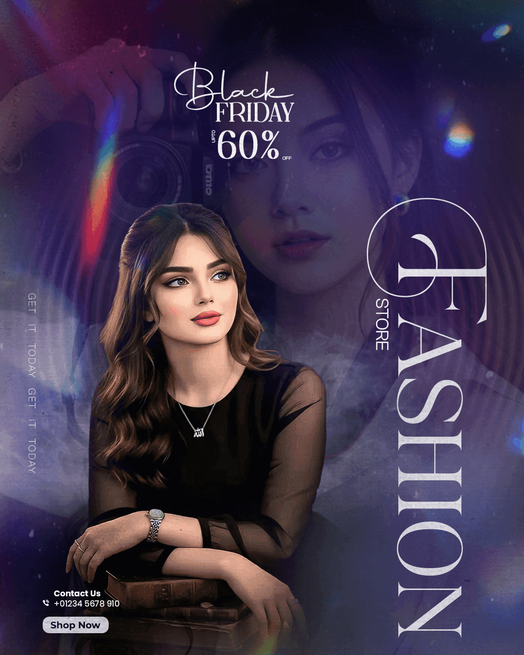 Black Friday - Social Media advertisement product graphics template - #24